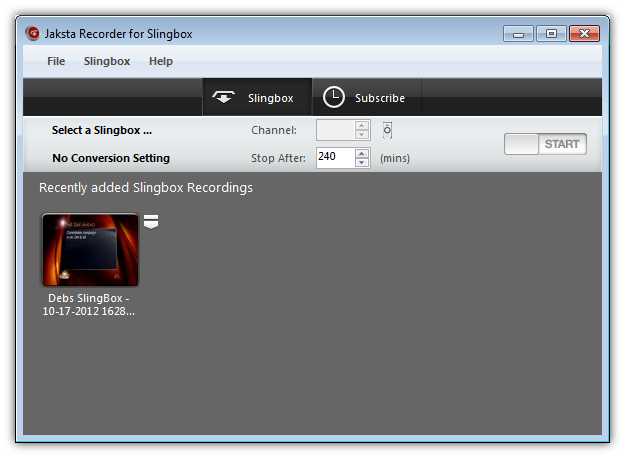 Picture of Jaksta Recorder for Slingbox